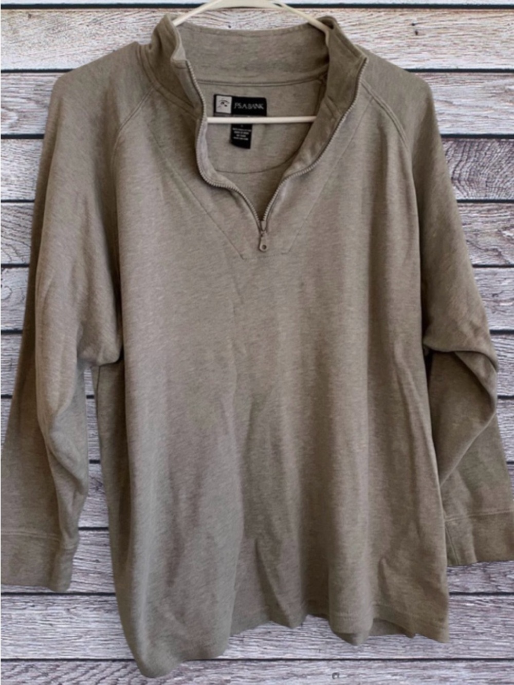 Jos. A Bank gray pullover large
